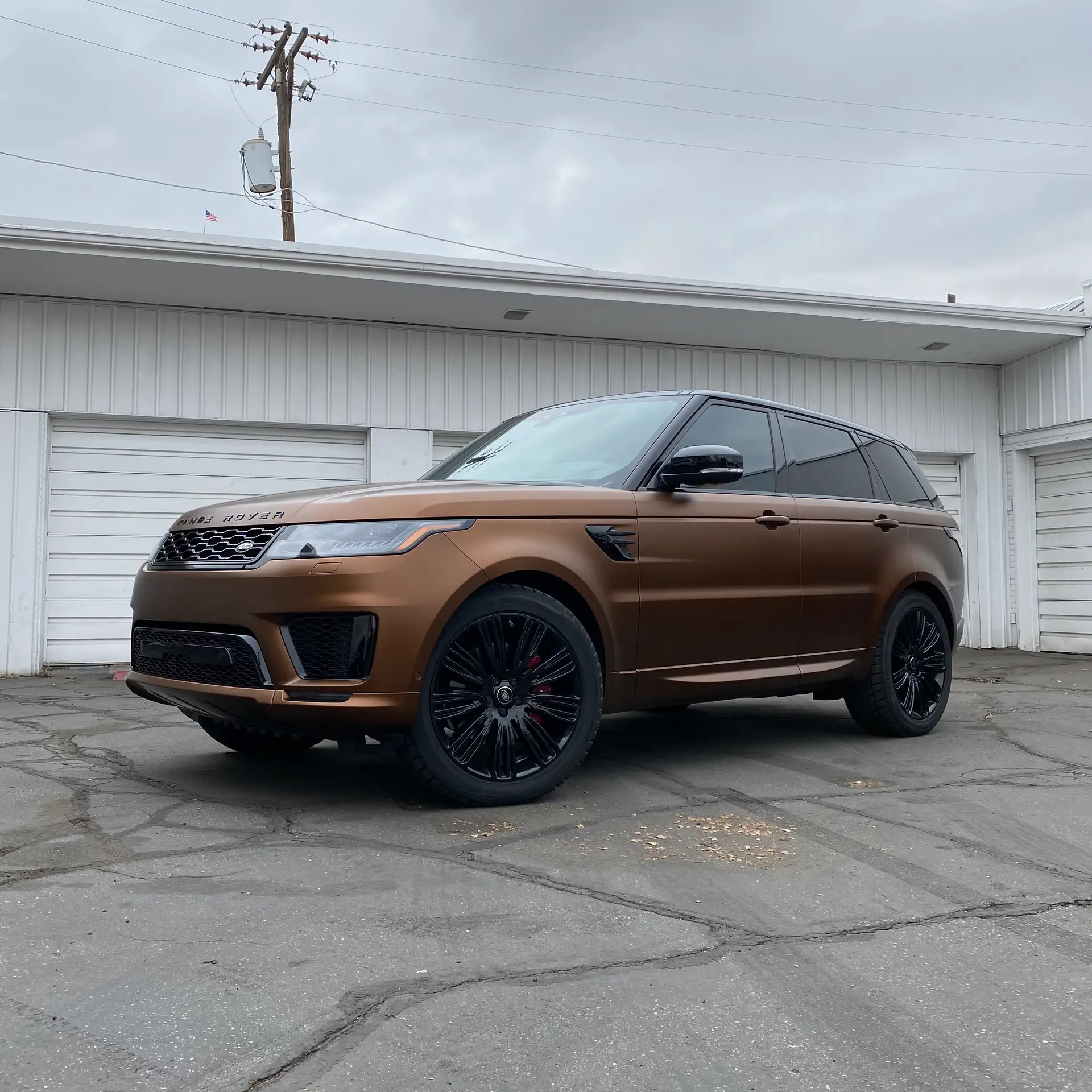 Copper Range Rover Sport