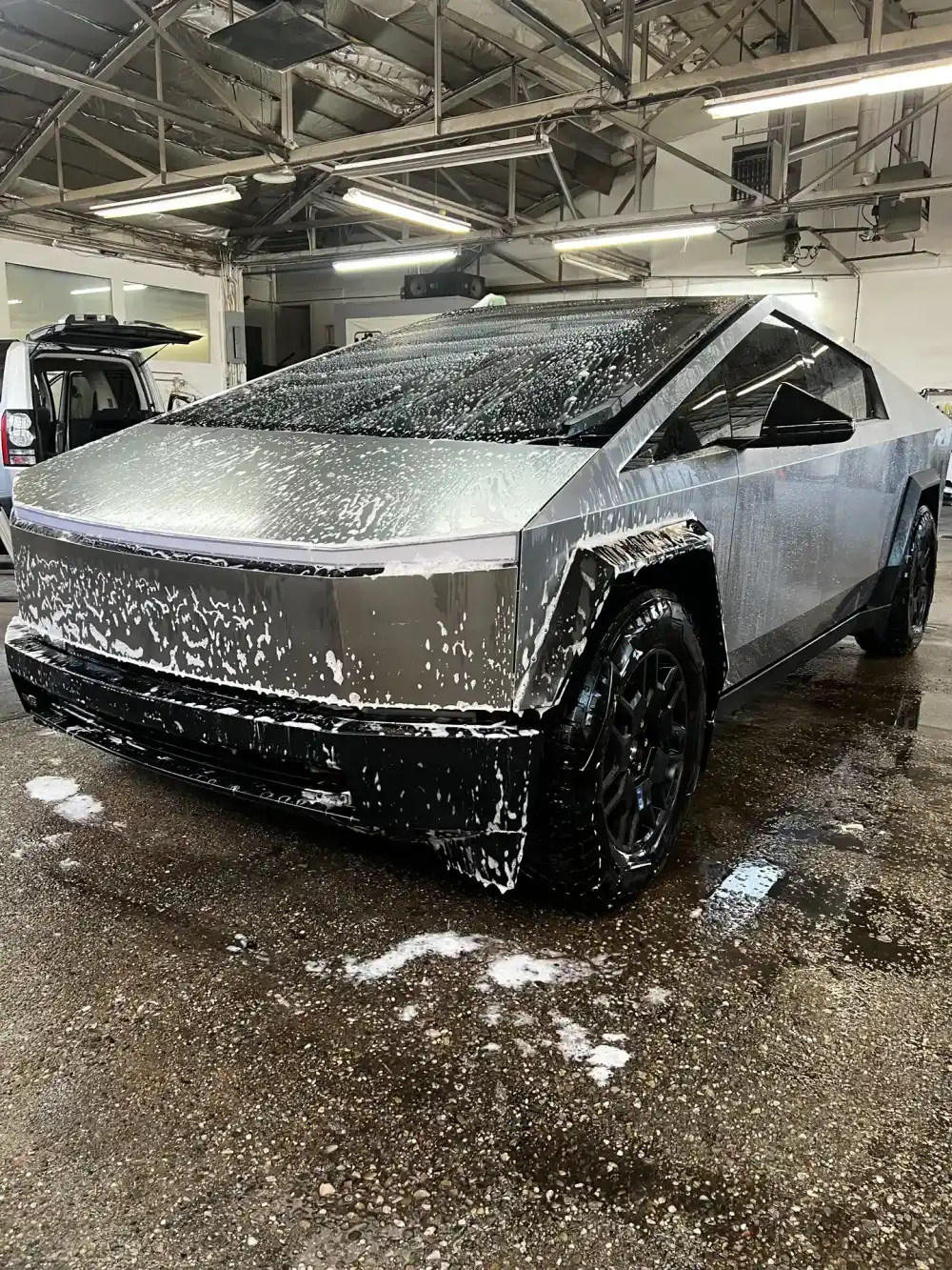 Tesla Cybertruck paint protection film install